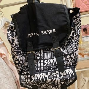 Justin Bieber backpack